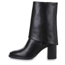 Chic Urban Stride Leather Boots, 25005