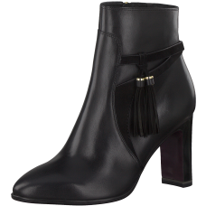 Elegant Tassel Accent Leather Ankle Boots, 25319/27 variant 2