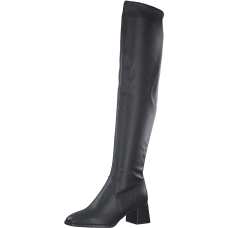 Sleek Noir Over-the-Knee Stretch Boots, 25554/27