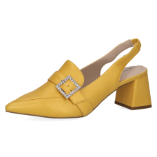 Caprice Slingback Block Heel Pumps with MEMOTION & Leather, 29604
