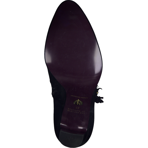 Elegant Tassel Accent Leather Ankle Boots, 25319/27 variant 2 - Image 6