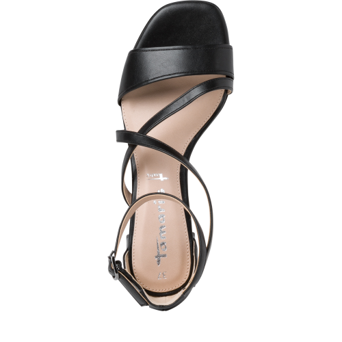 Ankle Strap Heeled Sandals with ANTISHOCK, ANTISLIDE, TOUCHIT & Vegan Materials, 28203 - Image 4