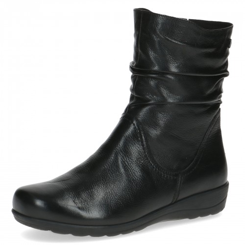 Ruched Comfort Ankle Boots by Caprice, 26406 - Image 3
