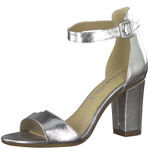 22386 Ankle Strap Heeled Sandals with ANTISLIDE & TOUCHIT