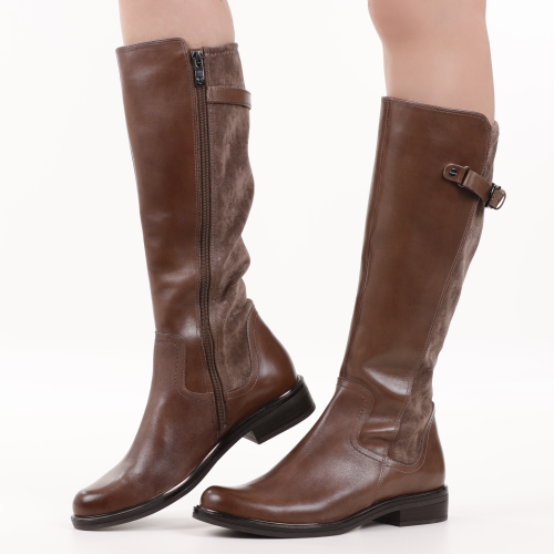 Sleek Urban Rider Anti-Shock Knee-High Boots by Caprice, 25504/27 variant 3 - Image 2