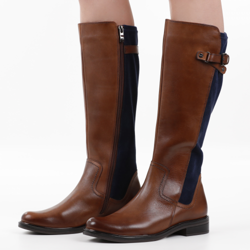 Sleek Urban Rider Anti-Shock Knee-High Boots by Caprice, 25504/27 variant 2 - Image 4