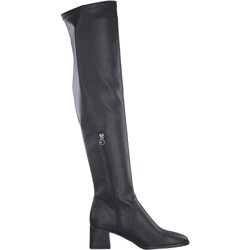 Sleek Noir Over-the-Knee Stretch Boots, 25554/27 - Image 4
