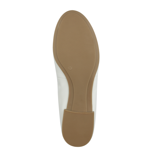 22116 variant 2 Classic White Ballerina Flats with TOUCH-IT Technology - Image 4