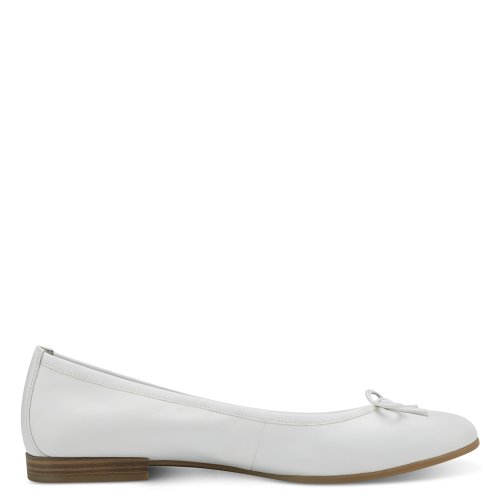 22116 variant 2 Classic White Ballerina Flats with TOUCH-IT Technology - Image 6