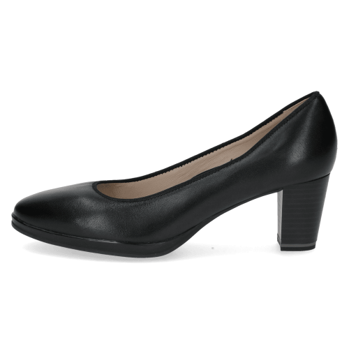 22400 variation 3 Black Leather Pump Heels with ANTISHOKK & MEMOTION, - Image 6
