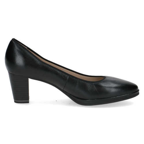 22400 variation 3 Black Leather Pump Heels with ANTISHOKK & MEMOTION, - Image 2