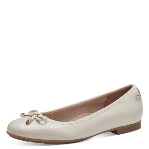 Tamaris Black Ballerina Flats with Comfort Fit & Removable Footbed, 52101 variant 3