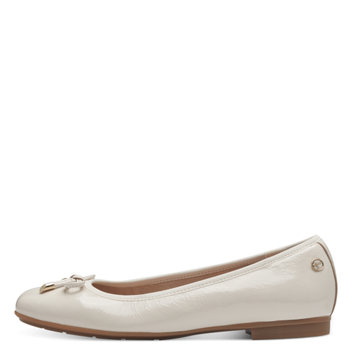 Tamaris Black Ballerina Flats with Comfort Fit & Removable Footbed, 52101 variant 3 - Image 3