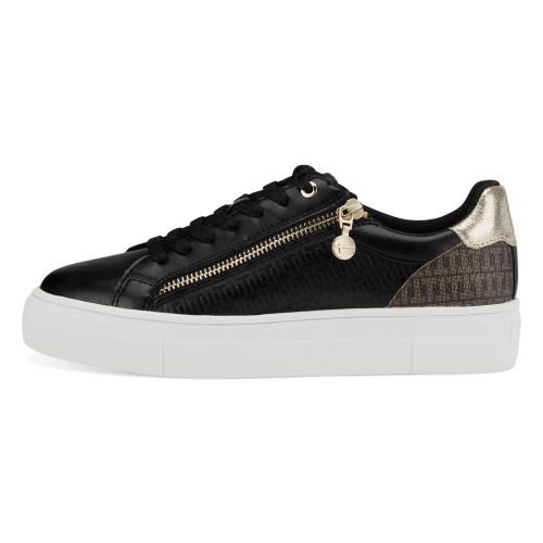 Vegan Chic Platform Sneakers with Removable Footbed, 23313 - Image 4