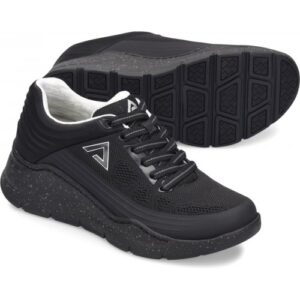 Sofit Lavoy Breathable Black Knit Sneakers with Corrective Orthotic, variant 1