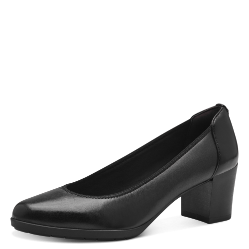 22416 variation 2 Patent Leather Block Heel Pumps with TOUCHIT, ANTISLIDE & ANTISHOCK