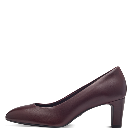 22420 variation 1 Merlot Leather Block Heel Pumps with TOUCHIT & F 1/2 - Image 6