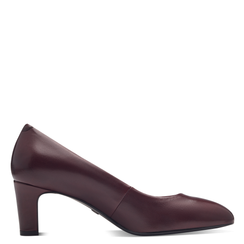 22420 variation 1 Merlot Leather Block Heel Pumps with TOUCHIT & F 1/2 - Image 7