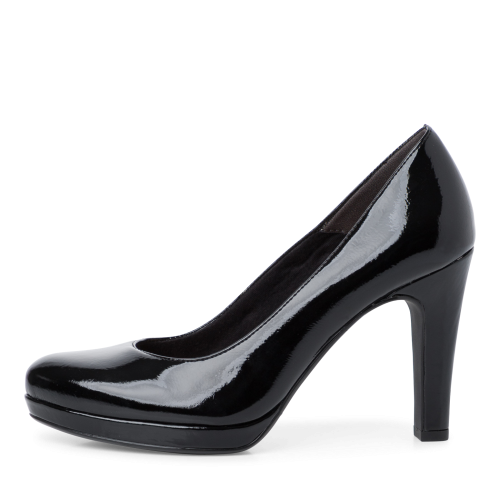 22426 variation 1 Leather Patent Finish Platform Pump Heels with TOUCHIT and Vegan Materials - Image 3