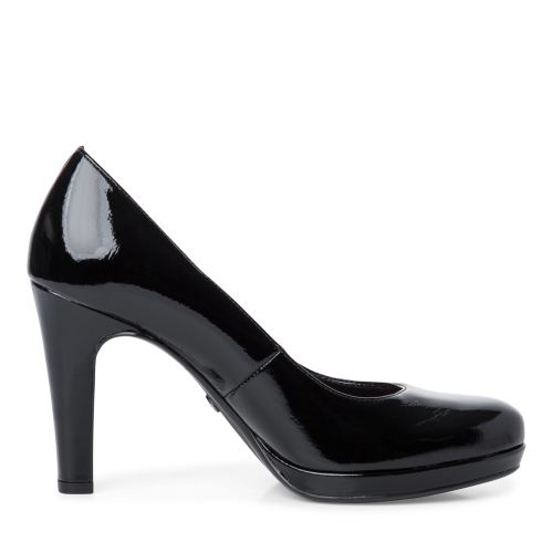 22426 variation 1 Leather Patent Finish Platform Pump Heels with TOUCHIT and Vegan Materials - Image 2