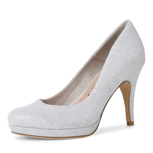 22447 variation 1 Platform Pump Heels with TOUCHIT and Vegan Materials