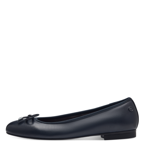 Tamaris Black Ballerina Flats with Comfort Fit & Removable Footbed, 52101 variant 2 - Image 4