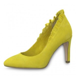 Marcel Ostertag Collection Ruffle Detail Pump Heels with TOUCHIT, 22451 variation 2