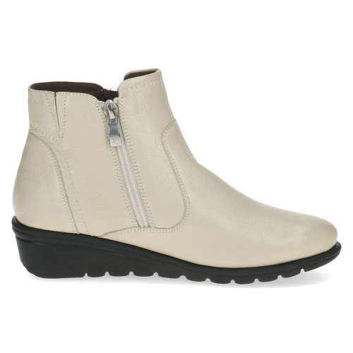 25202 variant 2 Elegant Ivory Comfort Wedges by Caprice - Image 3