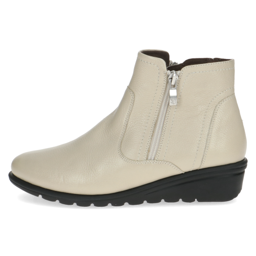 25202 variant 2 Elegant Ivory Comfort Wedges by Caprice - Image 4