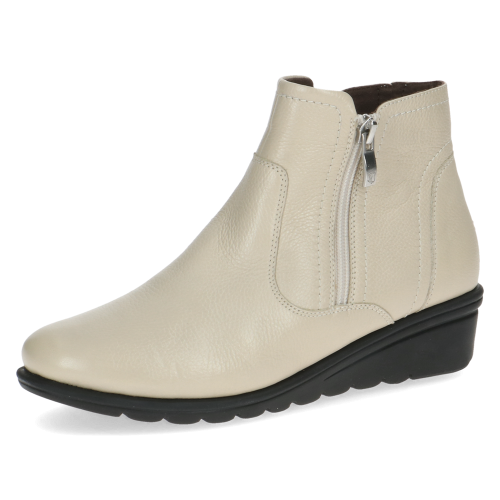 25202 variant 2 Elegant Ivory Comfort Wedges by Caprice - Image 5