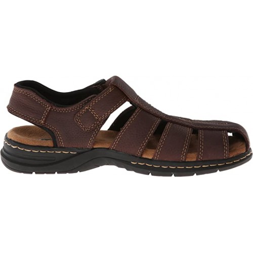 Men's Leather Fisherman Sandals, FISHER-01 - Image 4