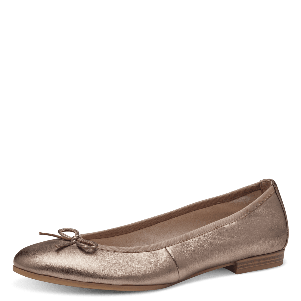 22116 variant 5 Classic Copper Ballerina Flats with TOUCH-IT Technology