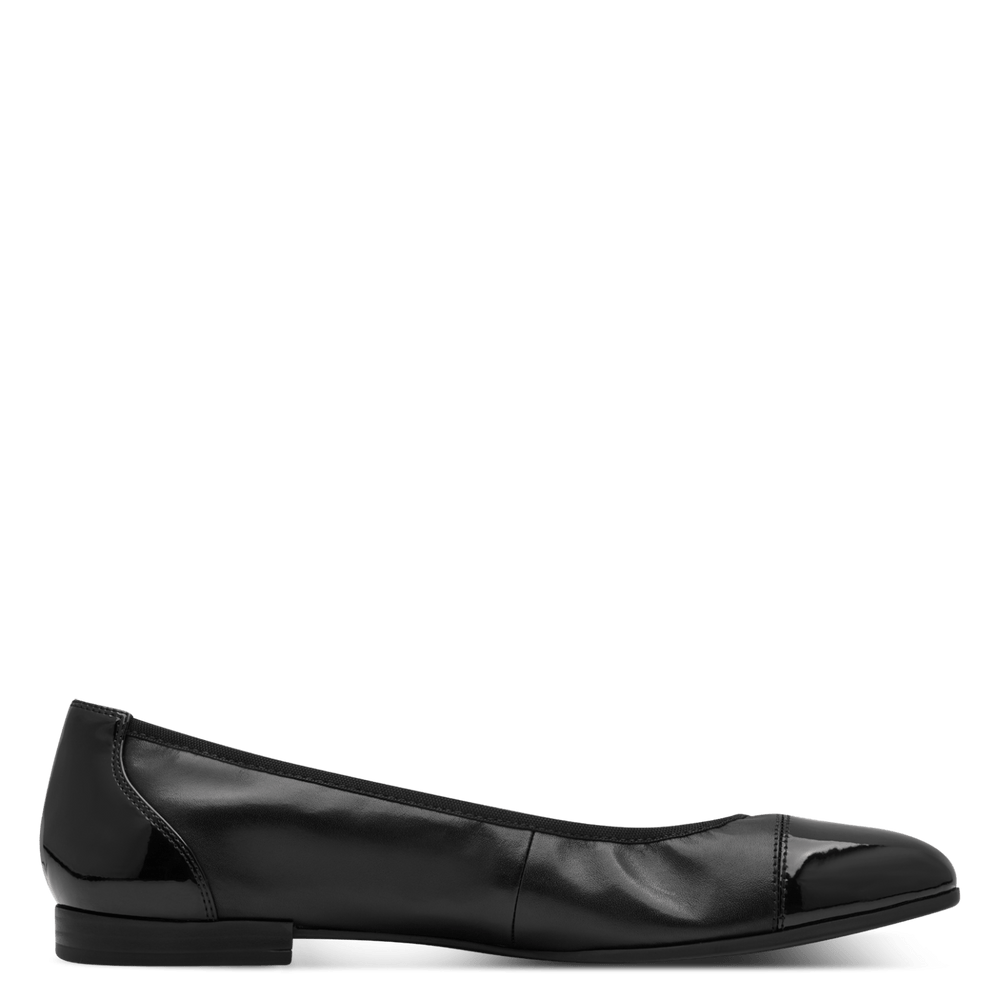 22124 variant 1 Black Comb Ballerina Flats with TOUCH-IT Technology - Image 5