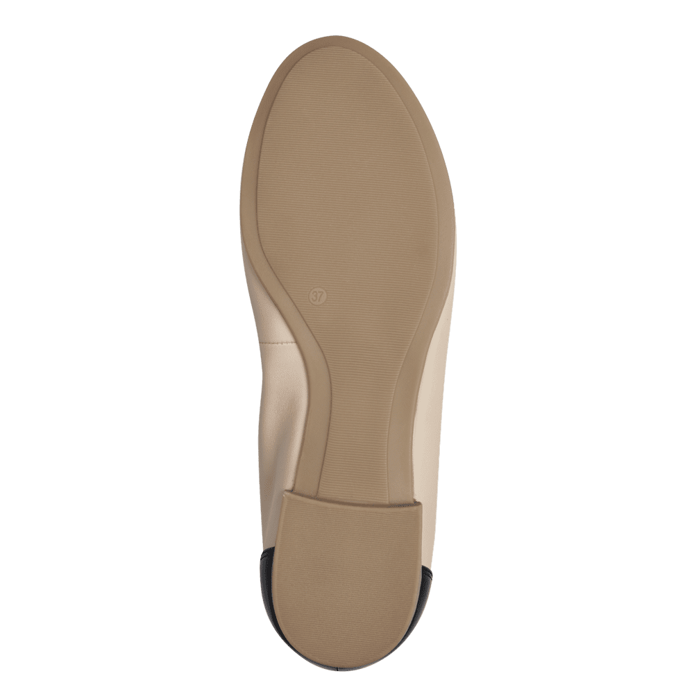22124 variant 2 Nude Comb Ballerina Flats with TOUCH-IT Technology - Image 6