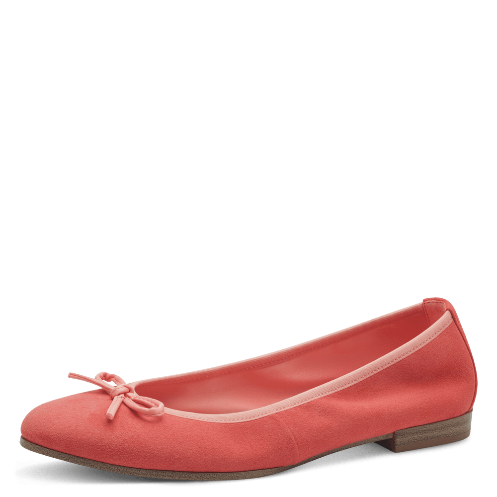 22166 variant 1 Classic Pale Red Ballerina Flats with TOUCH-IT Technology