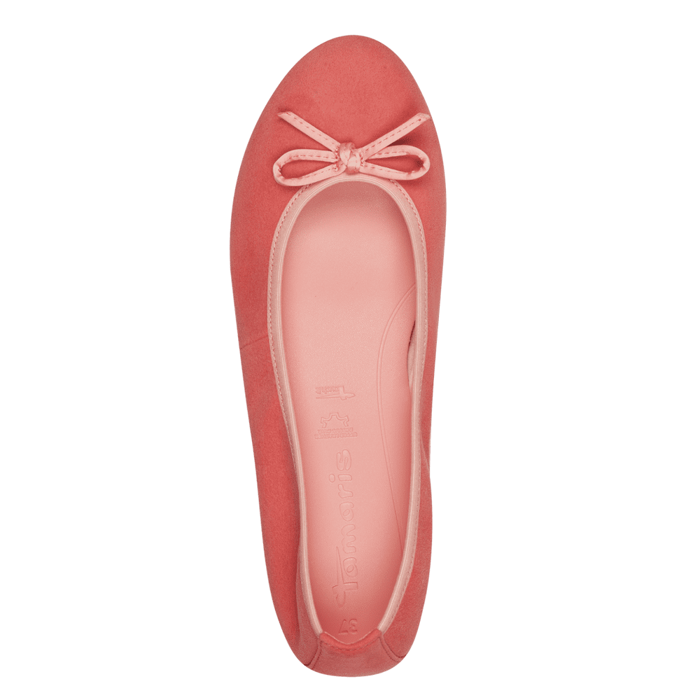 22166 variant 1 Classic Pale Red Ballerina Flats with TOUCH-IT Technology - Image 2