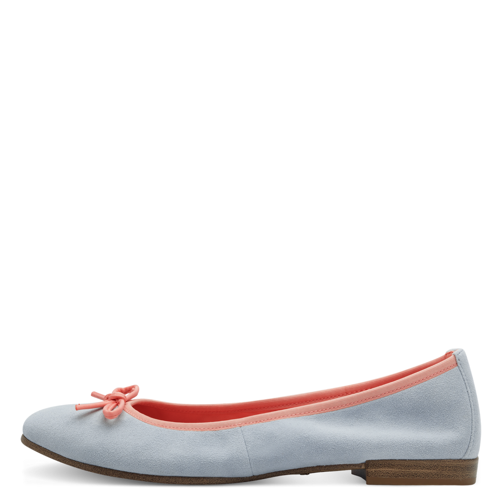 22166 variant 2 Classic Lt. Blue Ballerina Flats with TOUCH-IT Technology - Image 3
