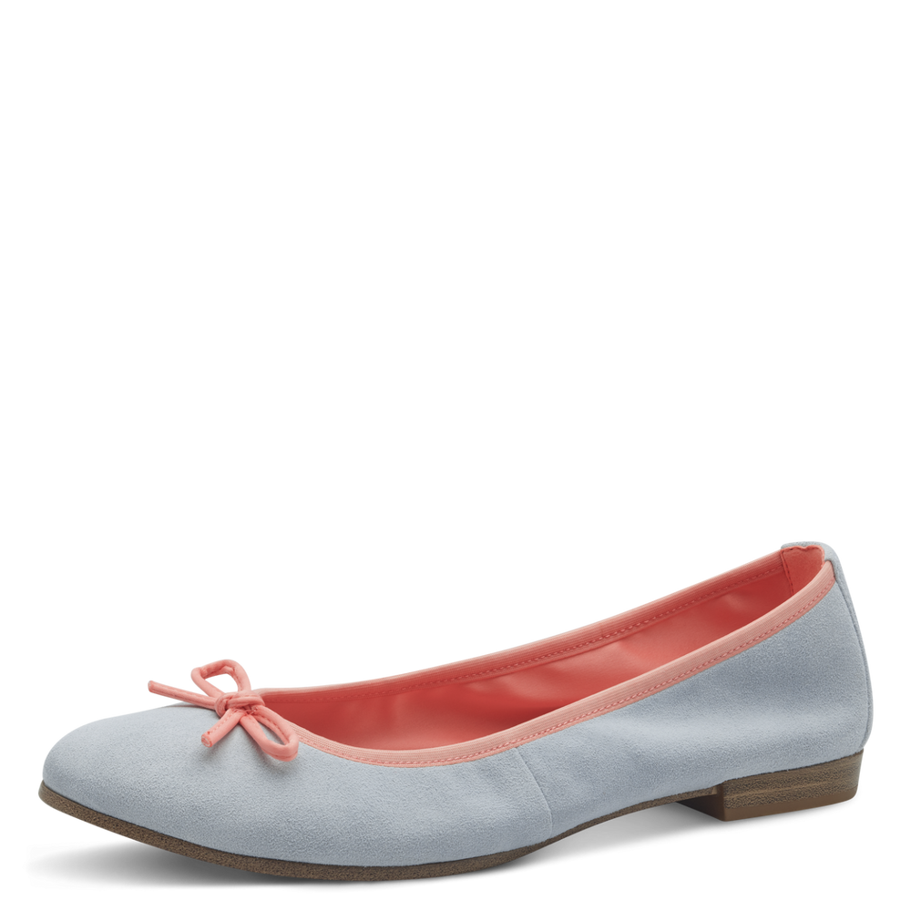 22166 variant 2 Classic Lt. Blue Ballerina Flats with TOUCH-IT Technology