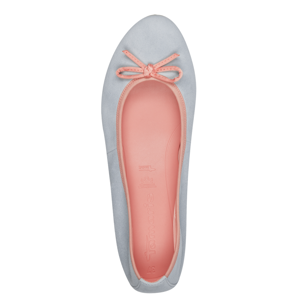 22166 variant 2 Classic Lt. Blue Ballerina Flats with TOUCH-IT Technology - Image 5