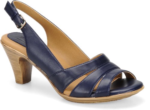 Neima Navy,Exclusive Pillowtop™ comfort footbed