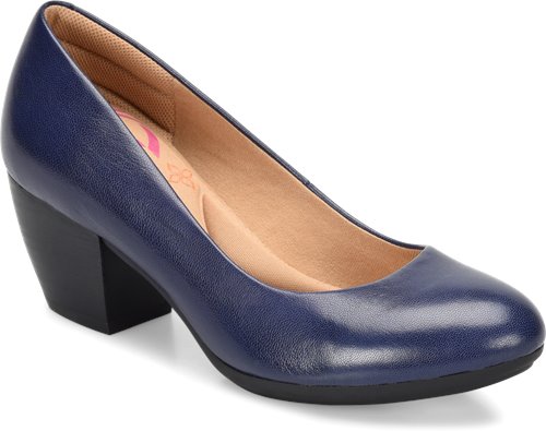 Amora Peacoat.Memory foam padded heel counter for added comfort