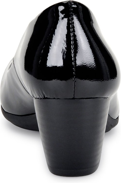 Amora Patent.Memory foam padded heel counter for added comfort - Image 2