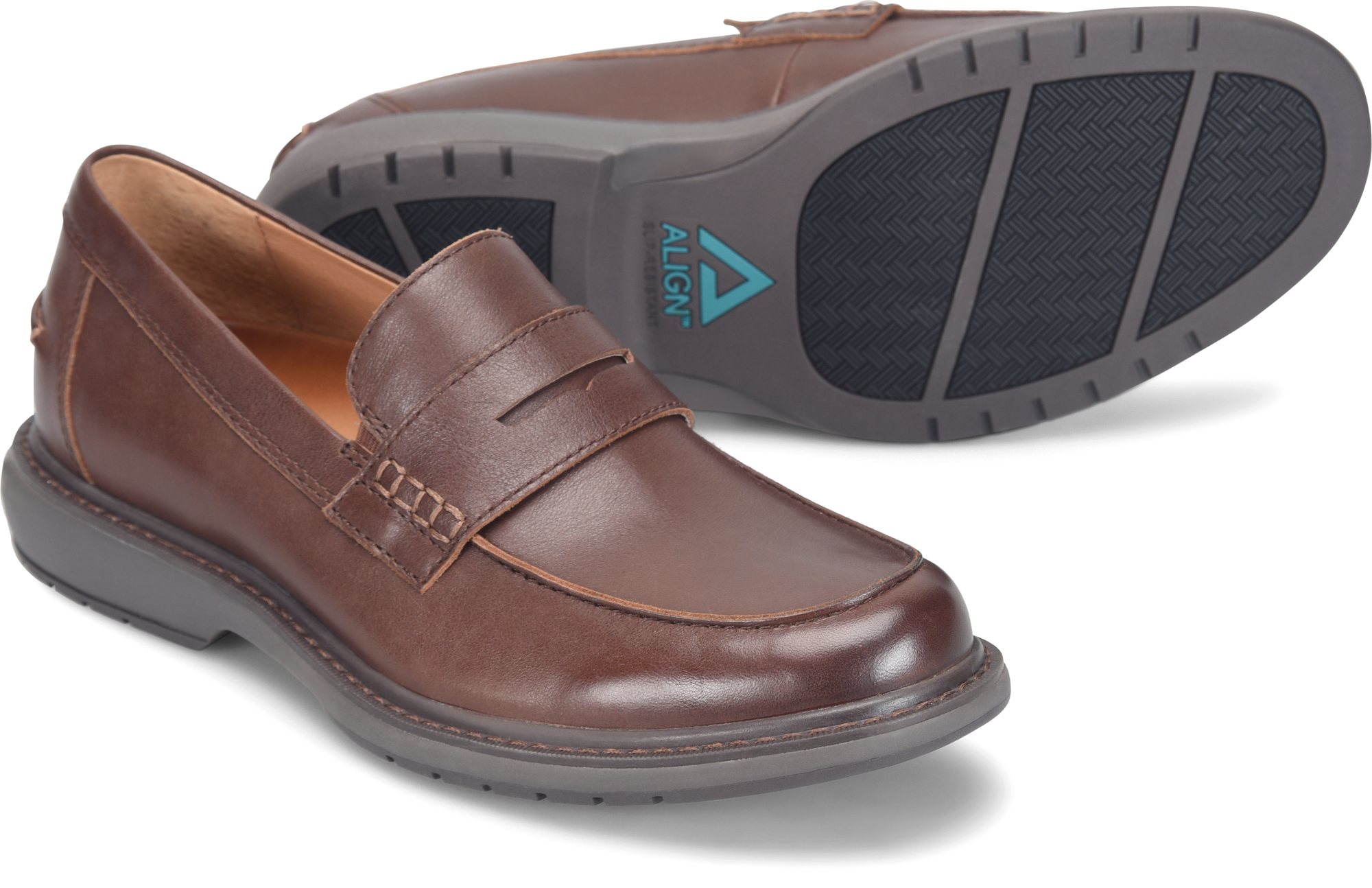 Archer Whiskey,Slip-resistant rubber outsole with a lightweight EVA midsole and leather welt