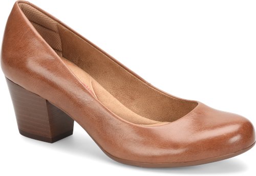 Amora Cork.Slip-resistant, lightweight and flexible TPR outsole with stacked heel - Image 8