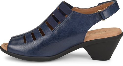 Faye Peacoat.Exclusive Pillowtop® memory foam footbed - Image 3