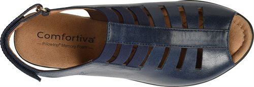 Faye Peacoat.Exclusive Pillowtop® memory foam footbed - Image 7