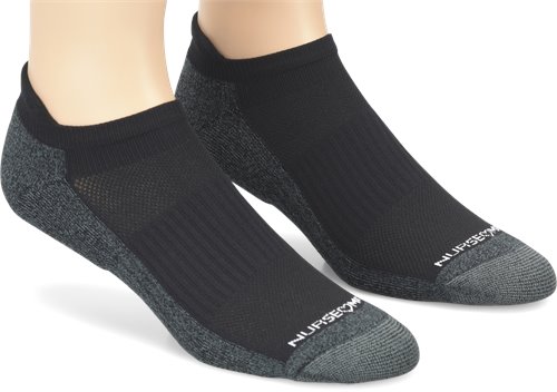 COMPRESSION ANKLET 2PK MENS BLACK