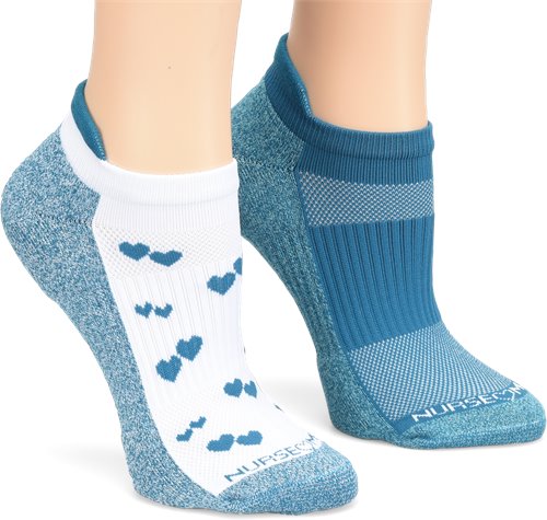 COMPRESSION ANKLET 2PK CARRIBEAN