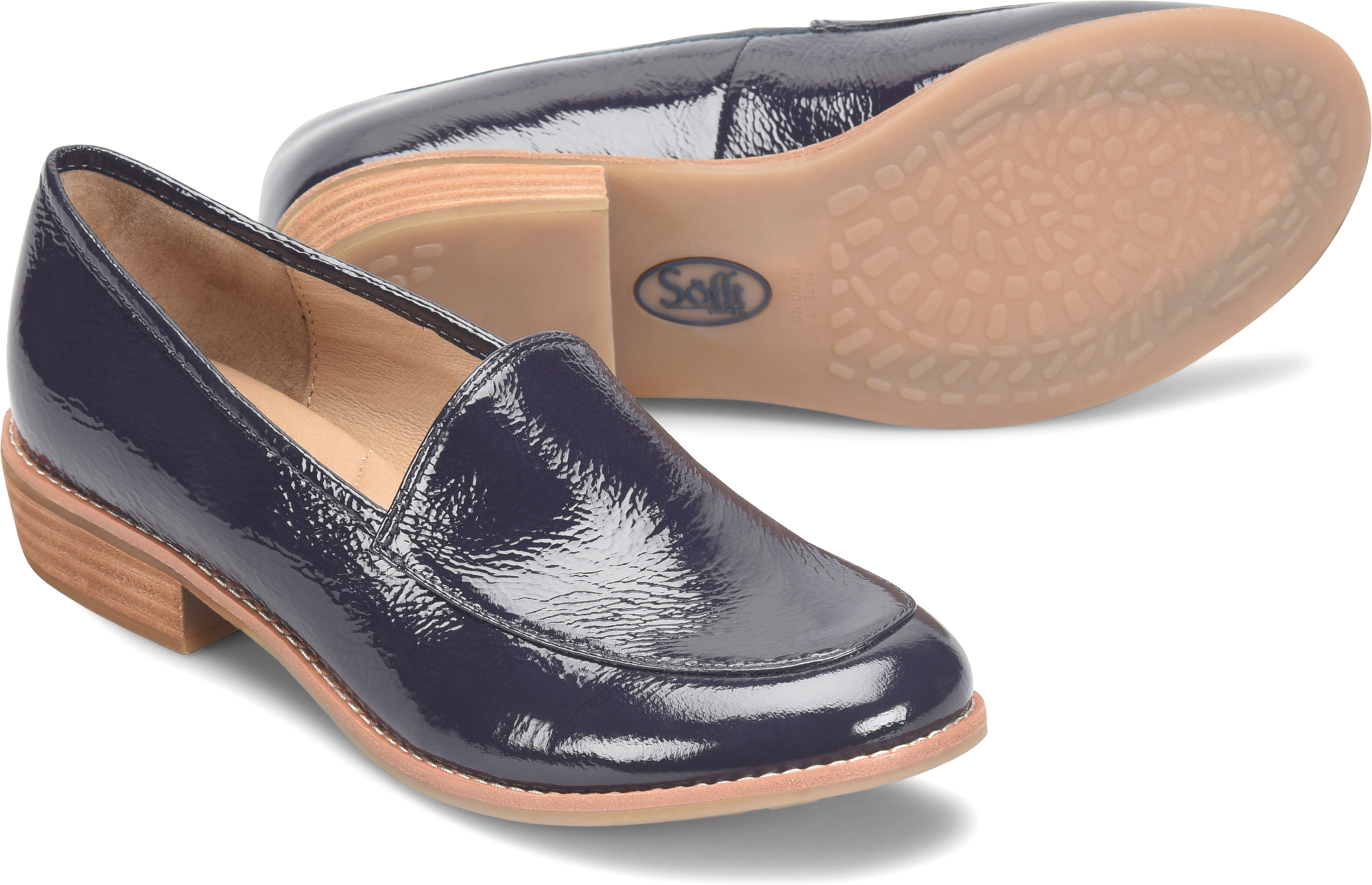 Napoli Midnight.Leather-lined footbed, cushioned for extra comfort