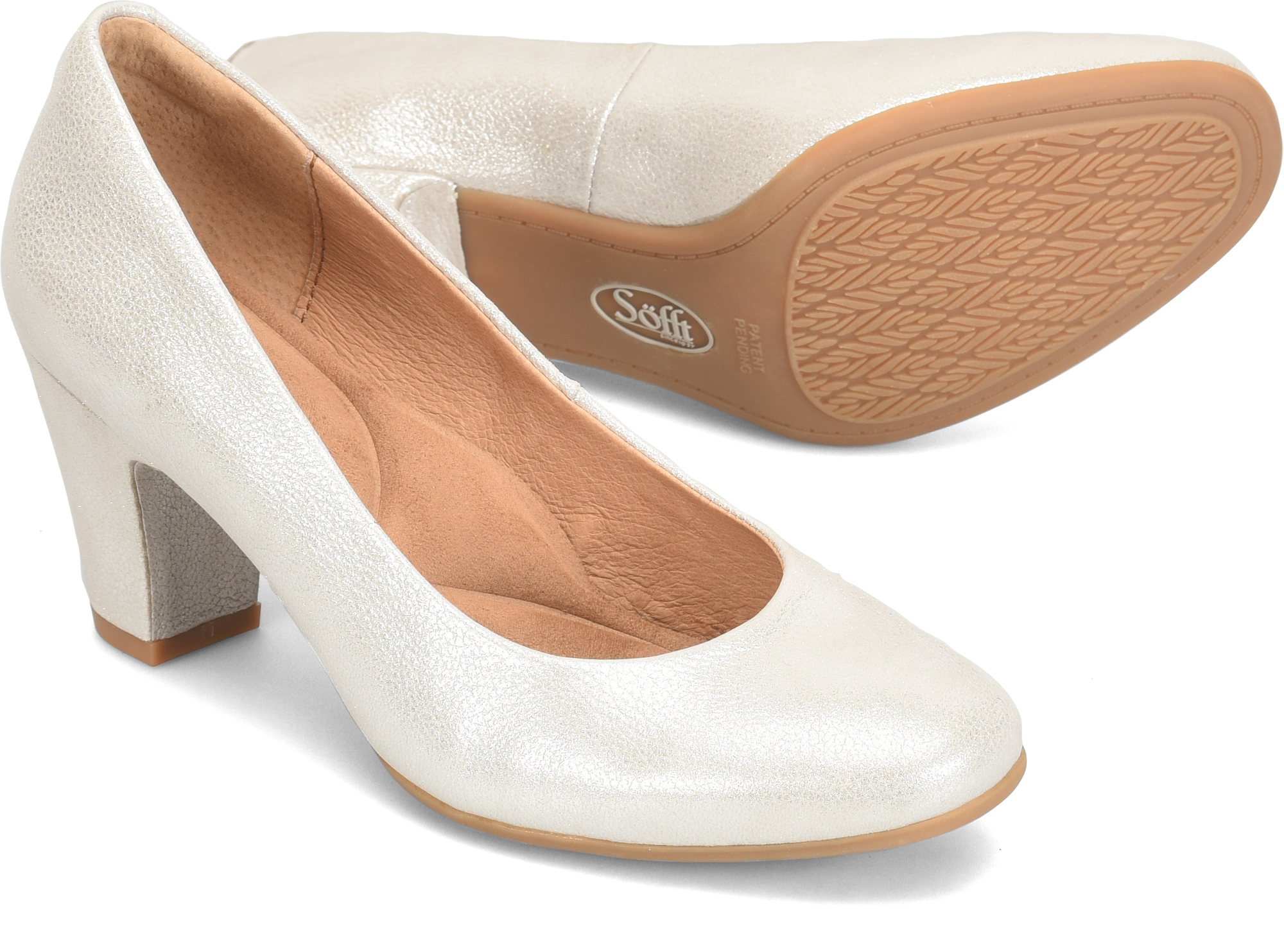 Lana Champagne, Soft microfiber-lined footbed, cushioned for extra comfort